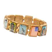 African American Pride (AAP 12 tile) - Fundraising Bracelet-Wrist Story Products-100 Pack-Wrist Story Products