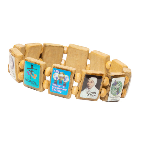 AME Church (12 tile) - Fundraising Bracelet-Wrist Story Products-100 Pack-Wrist Story Products