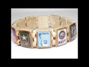 American Veteran (AV 12 tile) - Fundraising Bracelet