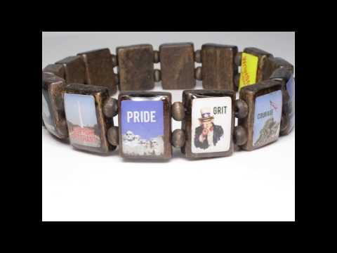 American Pride (AP 14 tile) - Fundraising Bracelet