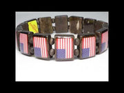 Sample - All American Flag (14 tile) Bracelet